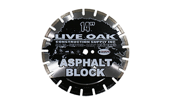 Diamond Products 14in x .125in Delux-Cut Asphalt/Block Diamond Blade - Utility and Pocket Knives